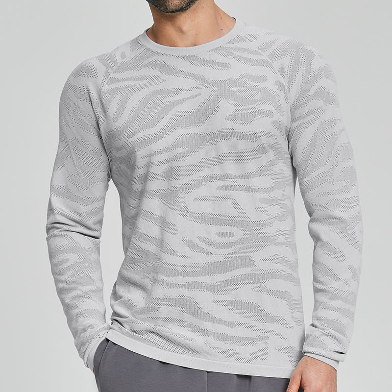 Dry Fit Fitness Gym Long Sleeve Running Athletic Shirt